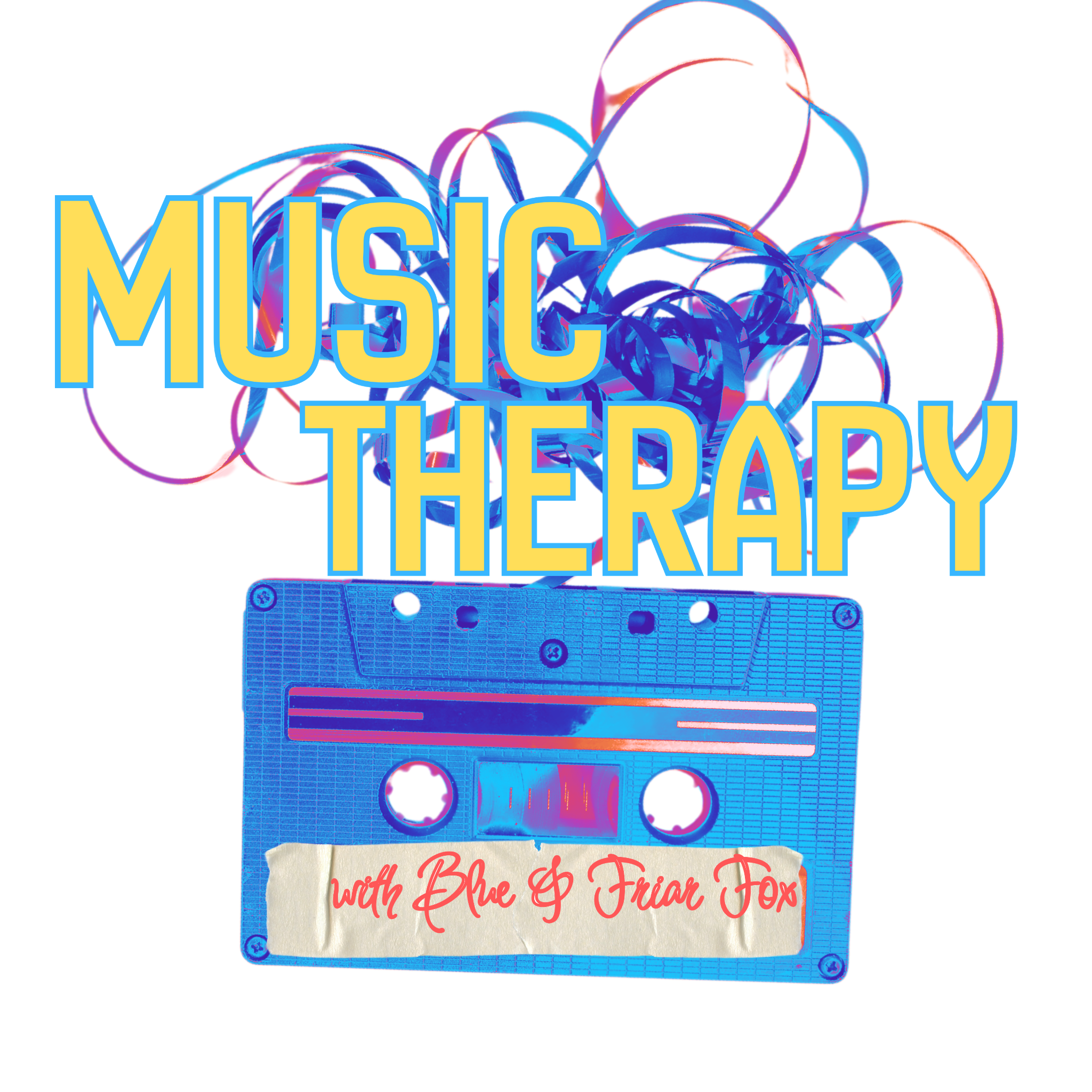 Music Therapy with Blue and Friar Fox promotional artwork